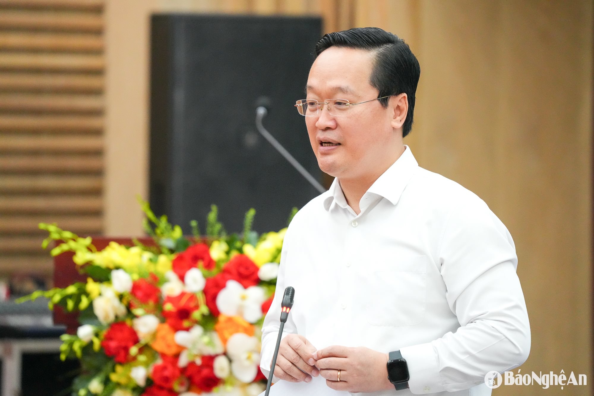 Tổng Bí thư LV với Nghệ An